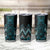 Paua Shell Aotearoa Mangopare Kowhaiwhai and Niho Taniwha Tumbler Cup Maori New Zealand