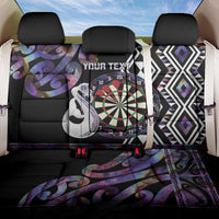 Personalised New Zealand Darts Back Car Seat Cover Ngutukaka Manaia Taniko Luxury Purple LT14 One Size Purple - Polynesian Pride