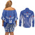 Custom Manu Samoa Rugby 2024 Couples Matching Off Shoulder Short Dress and Long Sleeve Button Shirt Go Champions Samoan Tattoo