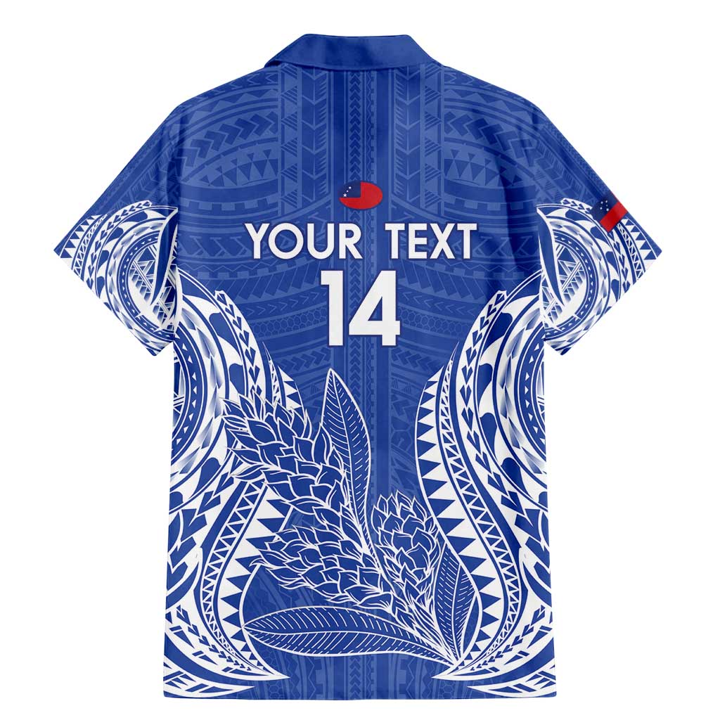 Custom Manu Samoa Rugby 2024 Family Matching Mermaid Dress and Hawaiian Shirt Go Champions Samoan Tattoo LT14 - Polynesian Pride