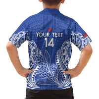 Custom Manu Samoa Rugby 2024 Family Matching Puletasi and Hawaiian Shirt Go Champions Samoan Tattoo LT14 - Polynesian Pride