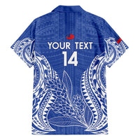 Custom Manu Samoa Rugby 2024 Family Matching Puletasi and Hawaiian Shirt Go Champions Samoan Tattoo LT14 - Polynesian Pride