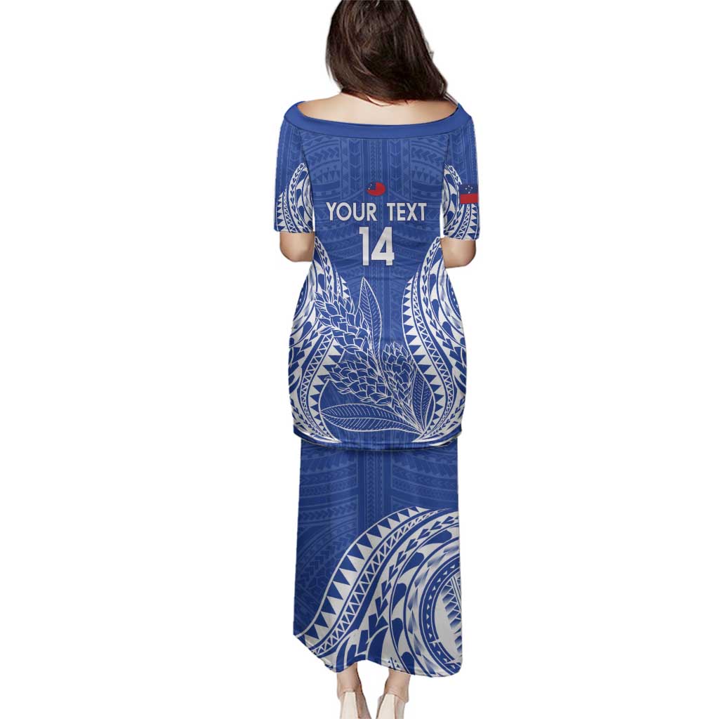Custom Manu Samoa Rugby 2024 Family Matching Puletasi and Hawaiian Shirt Go Champions Samoan Tattoo LT14 - Polynesian Pride