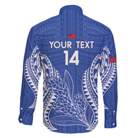 Custom Manu Samoa Rugby 2024 Family Matching Tank Maxi Dress and Hawaiian Shirt Go Champions Samoan Tattoo LT14 - Polynesian Pride