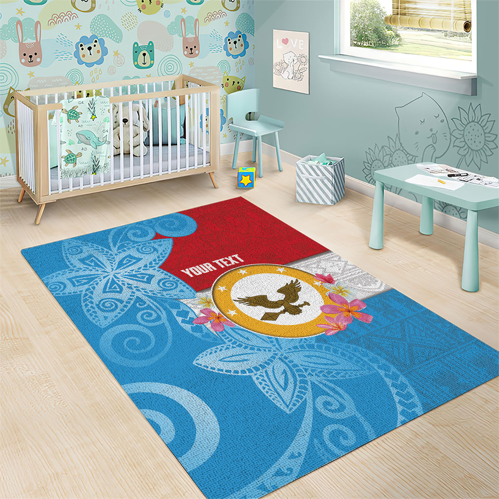 Personalised Malaita Province Day Area Rug Solomon Islands Maramapaina Flag Color LT14 - Polynesian Pride