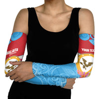 Personalised Malaita Province Day Arm Sleeves Solomon Islands Maramapaina Flag Color LT14 - Polynesian Pride