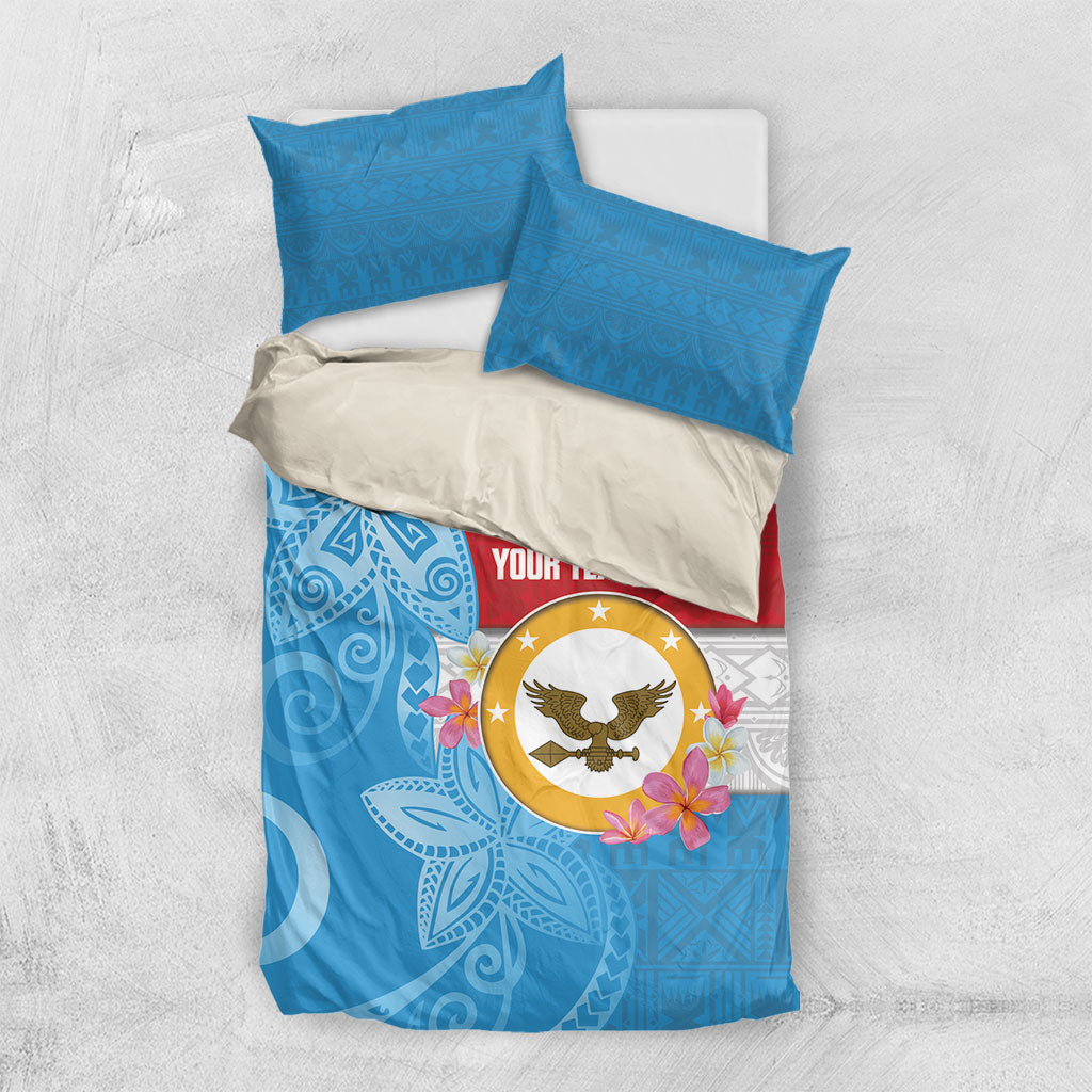 Personalised Malaita Province Day Bedding Set Solomon Islands Maramapaina Flag Color LT14 US Twin 172cm x 218cm Blue - Polynesian Pride