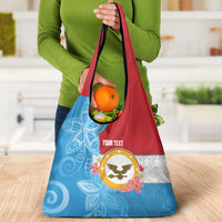 Personalised Malaita Province Day Grocery Bag Solomon Islands Maramapaina Flag Color LT14 - Polynesian Pride