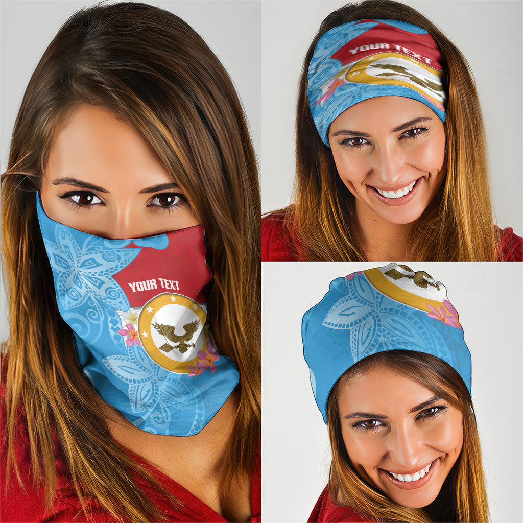 Personalised Malaita Province Day Neck Gaiter Solomon Islands Maramapaina Flag Color LT14 - Polynesian Pride