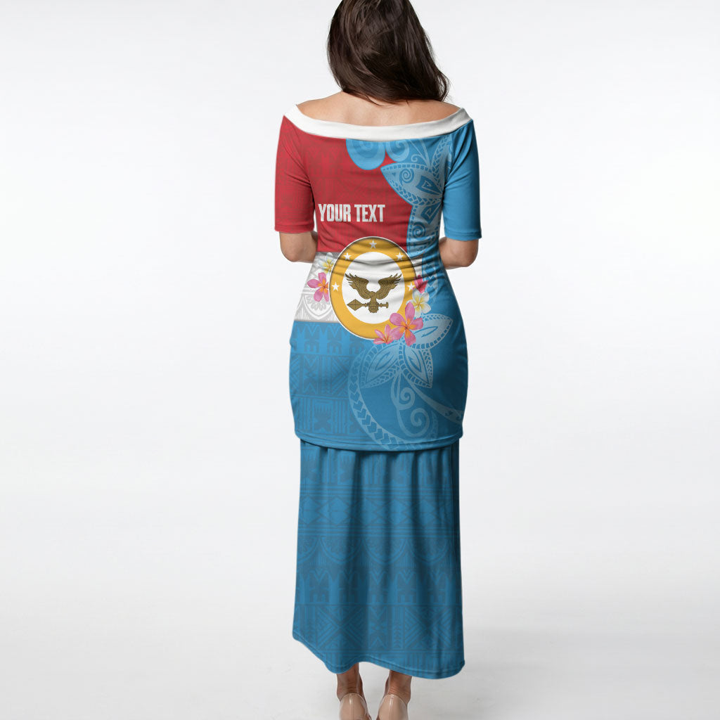 Personalised Malaita Province Day Puletasi Solomon Islands Maramapaina Flag Color LT14 - Polynesian Pride