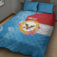 Personalised Malaita Province Day Quilt Bed Set Solomon Islands Maramapaina Flag Color LT14 - Polynesian Pride