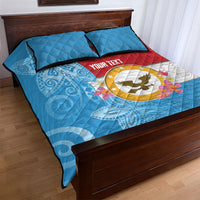 Personalised Malaita Province Day Quilt Bed Set Solomon Islands Maramapaina Flag Color LT14 - Polynesian Pride
