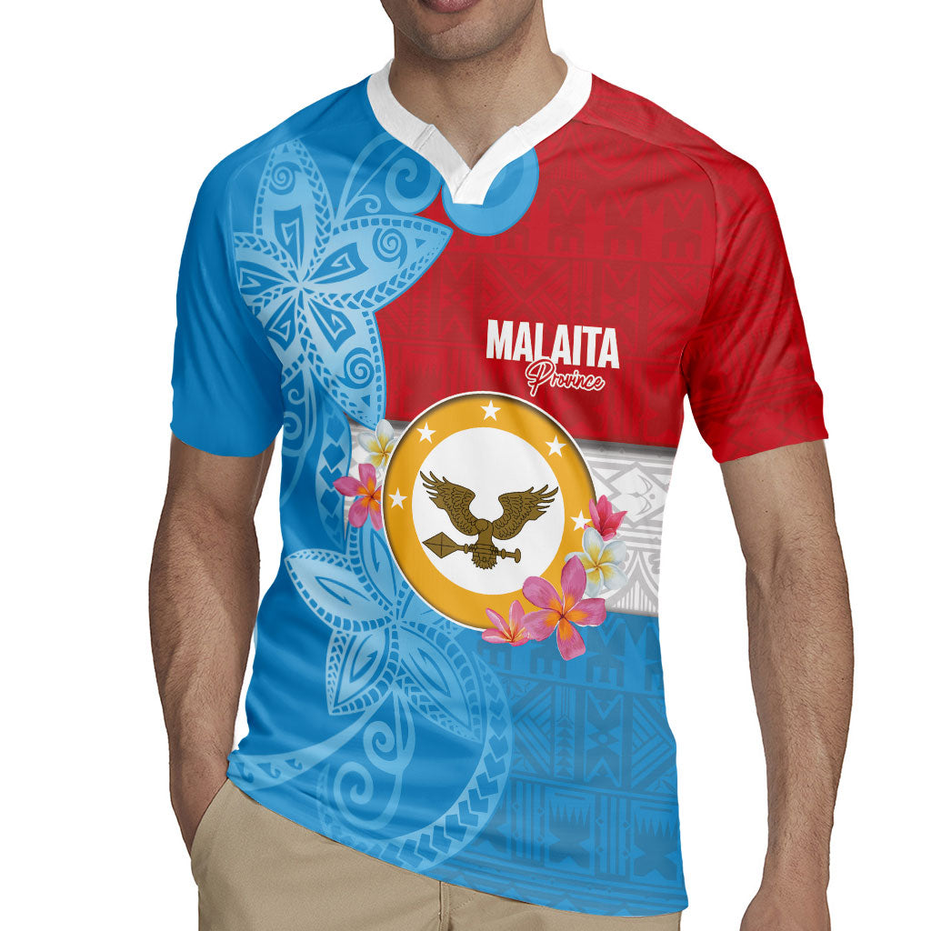 Personalised Malaita Province Day Rugby Jersey Solomon Islands Maramapaina Flag Color LT14 - Polynesian Pride