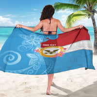 Personalised Malaita Province Day Sarong Solomon Islands Maramapaina Flag Color LT14 - Polynesian Pride