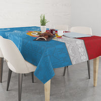 Personalised Malaita Province Day Tablecloth Solomon Islands Maramapaina Flag Color LT14 - Polynesian Pride