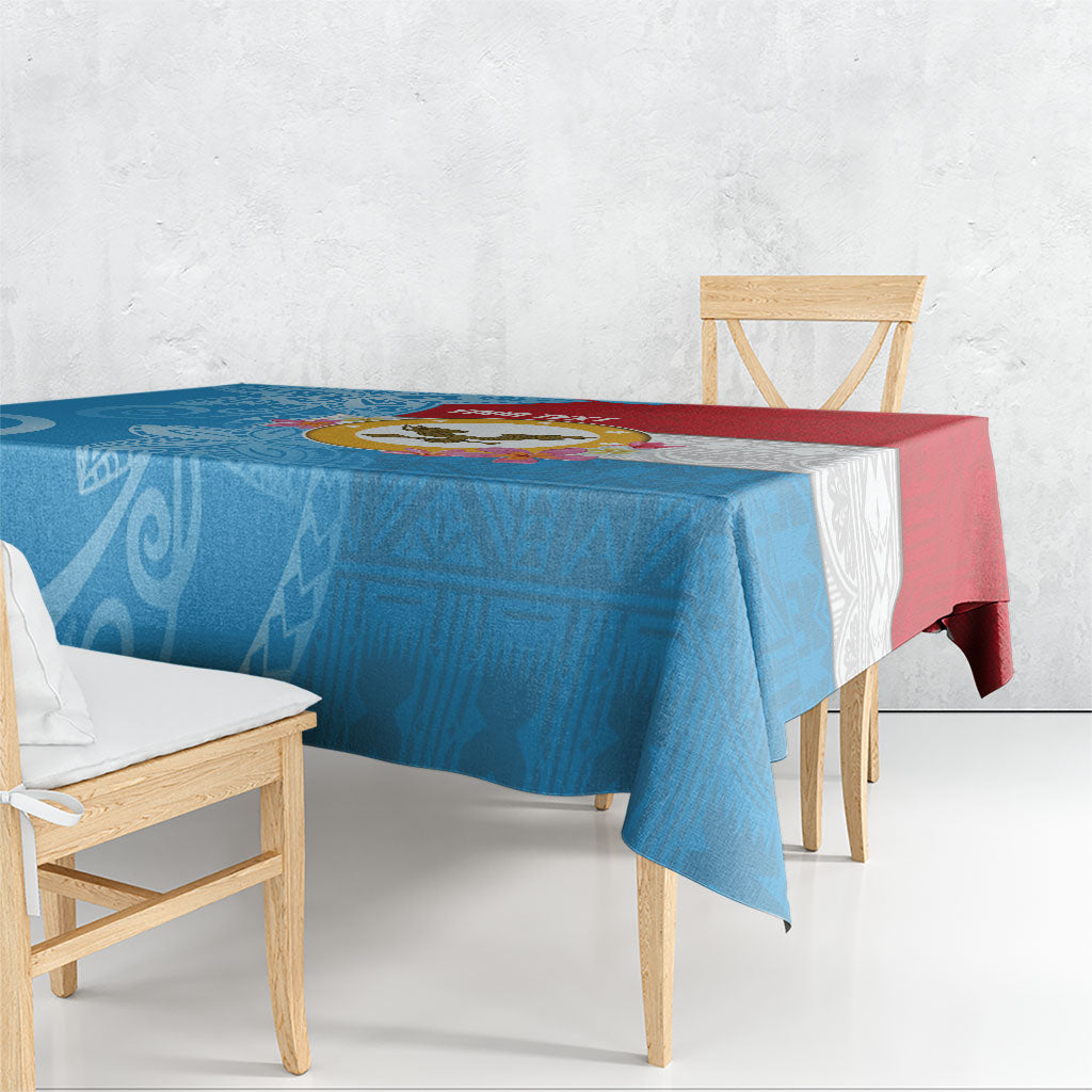 Personalised Malaita Province Day Tablecloth Solomon Islands Maramapaina Flag Color LT14 - Polynesian Pride