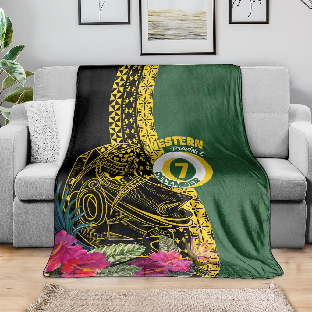 Western Province Day Blanket Wes Provins Nguzunguzu Symbol LT14 - Polynesian Pride