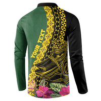 Personalised Western Province Day Button Sweatshirt Wes Provins Nguzunguzu Symbol LT14 - Polynesian Pride