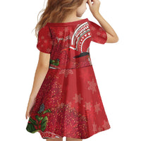 Personalized Mele Kalikimaka Hawaii Family Matching Off Shoulder Maxi Dress and Hawaiian Shirt I'iwi Bird With Ohia Lehua - Red Color LT14 - Polynesian Pride