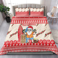 Hawaii Christmas Six Seven Bedding Set Mele Kalikimaka Funny Santa 67 Gen Alpha Slang LT14 - Polynesian Pride