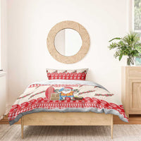 Hawaii Christmas Six Seven Bedding Set Mele Kalikimaka Funny Santa 67 Gen Alpha Slang LT14 - Polynesian Pride