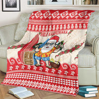 Hawaii Christmas Six Seven Blanket Mele Kalikimaka Funny Santa 67 Gen Alpha Slang LT14 - Polynesian Pride