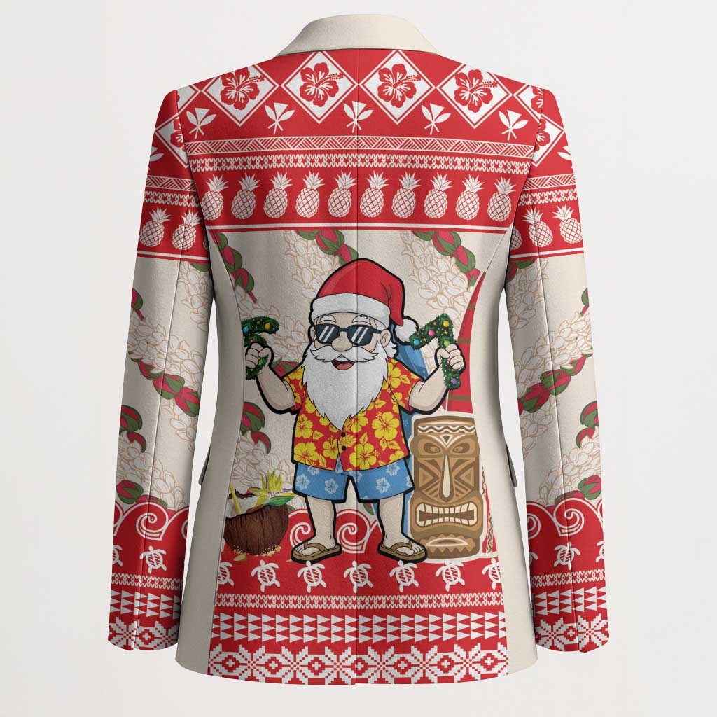 Hawaii Christmas Six Seven Blazer Mele Kalikimaka Funny Santa 67 Gen Alpha Slang LT14 - Polynesian Pride