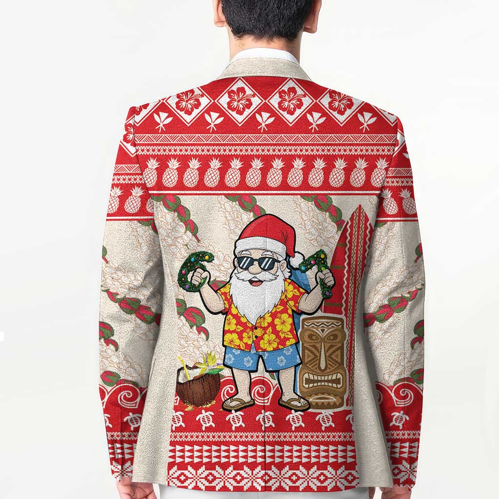Hawaii Christmas Six Seven Blazer Mele Kalikimaka Funny Santa 67 Gen Alpha Slang LT14 - Polynesian Pride