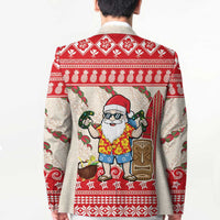Hawaii Christmas Six Seven Blazer Mele Kalikimaka Funny Santa 67 Gen Alpha Slang LT14 - Polynesian Pride