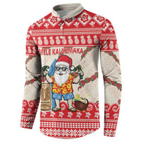 Hawaii Christmas Six Seven Button Sweatshirt Mele Kalikimaka Funny Santa 67 Gen Alpha Slang LT14 - Polynesian Pride