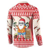Hawaii Christmas Six Seven Button Sweatshirt Mele Kalikimaka Funny Santa 67 Gen Alpha Slang LT14 - Polynesian Pride
