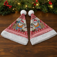 Hawaii Christmas Six Seven Christmas Santa Hat Mele Kalikimaka Funny Santa 67 Gen Alpha Slang LT14 - Polynesian Pride