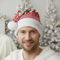 Hawaii Christmas Six Seven Christmas Santa Hat Mele Kalikimaka Funny Santa 67 Gen Alpha Slang LT14 - Polynesian Pride
