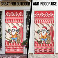Hawaii Christmas Six Seven Door Cover Mele Kalikimaka Funny Santa 67 Gen Alpha Slang LT14 - Polynesian Pride