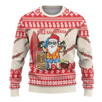Hawaii Christmas Six Seven Ugly Christmas Sweater Mele Kalikimaka Funny Santa 67 Gen Alpha Slang LT14 - Polynesian Pride