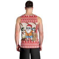 Hawaii Christmas Six Seven Men Tank Top Mele Kalikimaka Funny Santa 67 Gen Alpha Slang LT14 - Polynesian Pride