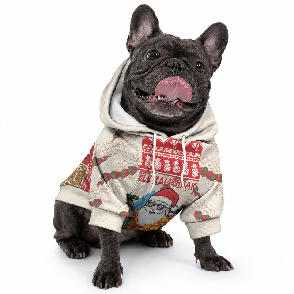 Hawaii Christmas Six Seven Pet Hoodie Mele Kalikimaka Funny Santa 67 Gen Alpha Slang