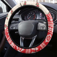 Hawaii Christmas Six Seven Steering Wheel Cover Mele Kalikimaka Funny Santa 67 Gen Alpha Slang LT14 - Polynesian Pride