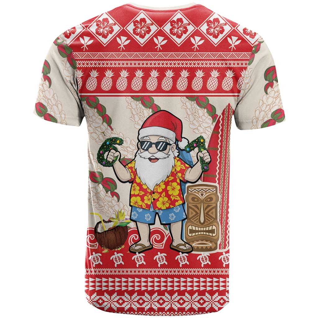 Hawaii Christmas Six Seven T Shirt Mele Kalikimaka Funny Santa 67 Gen Alpha Slang LT14 - Polynesian Pride