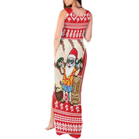 Hawaii Christmas Six Seven Tank Maxi Dress Mele Kalikimaka Funny Santa 67 Gen Alpha Slang LT14 - Polynesian Pride
