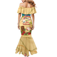 Aloha Hawaii Mele Kalikimaka Mermaid Dress Beachy Funny Santa Hawaiian Lei LT14 - Polynesian Pride