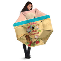 Aloha Hawaii Mele Kalikimaka Umbrella Beachy Funny Santa Hawaiian Lei LT14 - Polynesian Pride