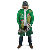 New Zealand Kakapo Christmas Cloak Owl Parrot Santa Sliver Fern Manuka - Green LT14 - Polynesian Pride