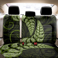 Green New Zealand Paisley Silver Fern Back Car Seat Cover Aotearoa Maori LT14 - Polynesian Pride