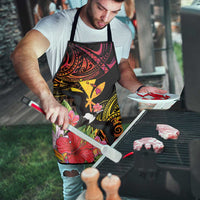 Hawaii Iwa Bird Apron Great Frigatebird Kanaka Tropical Hippie Style - Polynesian Pride