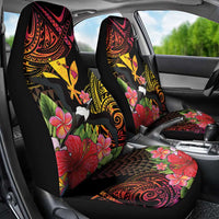 Hawaii Iwa Bird Car Seat Cover Great Frigatebird Kanaka Tropical Hippie Style LT14 - Polynesian Pride