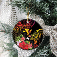 Hawaii Iwa Bird Ceramic Ornament Great Frigatebird Kanaka Tropical Hippie Style LT14 - Polynesian Pride