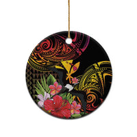 Hawaii Iwa Bird Ceramic Ornament Great Frigatebird Kanaka Tropical Hippie Style LT14 - Polynesian Pride