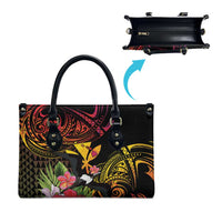 Hawaii Iwa Bird Leather Bag Great Frigatebird Kanaka Tropical Hippie Style LT14 - Polynesian Pride