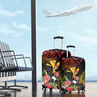 Hawaii Iwa Bird Luggage Cover Great Frigatebird Kanaka Tropical Hippie Style LT14 - Polynesian Pride